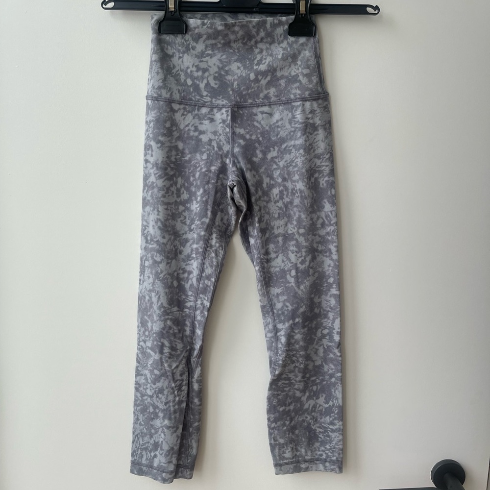 Lululemon cropped align high rise leggings 21”